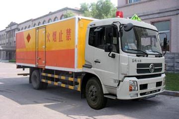 东风商用车 天锦 180马力 4X2 爆破器材运输车(江特牌)(JDF5120XQYDFL)