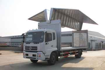 东风商用车 天锦中卡 180马力 4X2 7.6米翼开启厢式载货车(DFL5120XYKBX1)