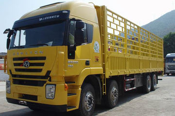 红岩 杰狮重卡 380马力 8X4 仓栅式载货车(CQ5314CLXYHTG466)