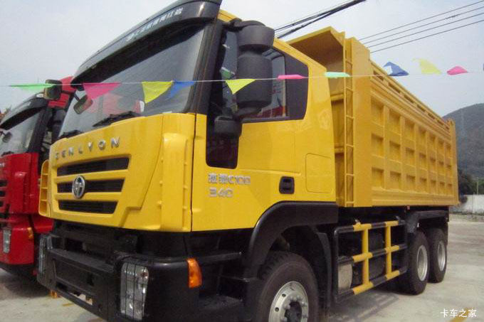 红岩 杰狮重卡 340马力 6X4 5.8米自卸车