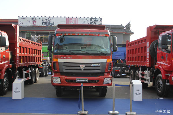 福田 欧曼ETX 6系重卡 310马力 8X4 7.4米自卸车(超速挡)(BJ3313DMPKC-XF)