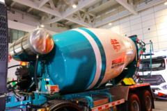 中国重汽 汕德卡SITRAK C5H 340马力 8X4 混凝土搅拌车(青专牌)