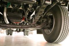 福田 奥铃大黄蜂 210马力 6.8米排半栏板载货车(BJ1186VKPFK-A1)