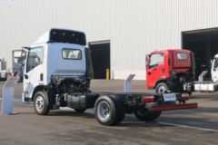 现代商用车 泓图200 88马力 4X2 3.7米单排仓栅式轻卡(CNJ5040CCYEDF28V)