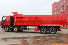一汽解放 新J6P重卡 500马力 8X4 8米自卸车(液缓)(16挡)(CA3310P66K24L6T4AE5)