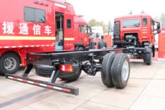 中国重汽HOWO G5M 220马力 单排栏板轻卡底盘(国六)(ZZ1187K521GF1)