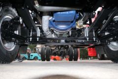 中国重汽HOWO G5M 220马力 单排栏板轻卡底盘(国六)(ZZ1187K521GF1)