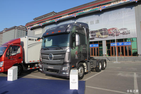 福田 欧曼GTL 9系重卡 385马力 6X4牵引车(BJ4259SMFKB-23)