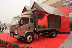 中国重汽HOWO 悍将 140马力 翼开启厢式载货车