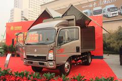 中国重汽HOWO 悍将 140马力 翼开启厢式载货车
