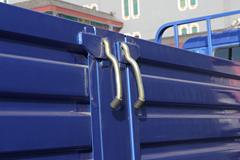 福田 奥铃TX中卡 160马力 6.8米排半载货车(2012版)(BJ5139XXY-CA)