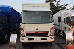 中国重汽HOWO 悍将中卡 160马力 7.8米厢式载货车