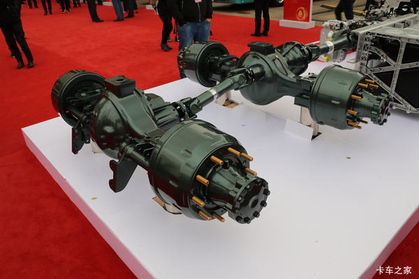 重汽MCY12JGK 12T 单级减速双联桥