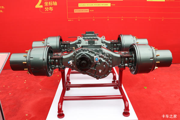 重汽 MCP16ZG 双级减速驱动桥