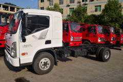 现代商用车 盛图H5 154马力 5.12米排半栏板轻卡(CHM1110GDC42V)