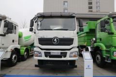 陕汽重卡 德龙新M3000 350马力 8X4 7.99方LNG混凝土搅拌车(国六)