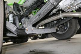 德龙新M3000&nbsp;混凝土搅拌车底盘                                                图片