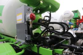 德龙新M3000&nbsp;混凝土搅拌车上装                                                图片