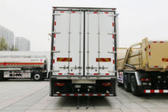 陕汽重卡 德龙L6000 16T 4X2 7.75米排半电动载货车(SX1160KR571N)255.5kWh