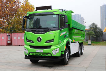 陕汽重卡 德龙H6000 6X4 5.6米单排纯电动自卸车350.08kWh