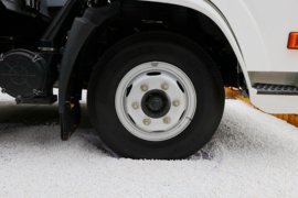 陕汽重卡底盘&nbsp;垃圾运输车外观图片