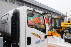 陕汽重卡底盘&nbsp;垃圾运输车外观图片