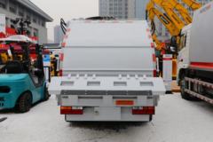 陕汽 德龙K3000 140马力 4X2 3T压缩垃圾车(金鸽牌)(YZT5080ZYSYTE6)