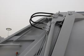 陕汽重卡底盘&nbsp;垃圾运输车上装图片