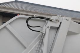 陕汽重卡底盘&nbsp;垃圾运输车上装图片