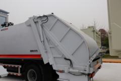 陕汽 德龙N3000 220马力 4X2 9T压缩垃圾车(金鸽牌)(YZT5181ZYSYTE6)