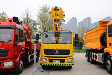 陕汽重卡底盘&nbsp;随车吊外观图片