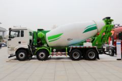陕汽重卡 德龙新M3000 340马力 8X4 7.95方混凝土搅拌车(SX5310GJBMB6)