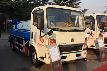 重汽HOWO轻卡底盘&nbsp;洒水车/喷洒车外观图片