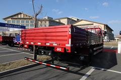 福田 奥铃捷运中卡 140马力 6.7米排半载货车(2012版)(BJ1121VHPFK-S)