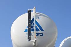 福田 欧曼9系 340马力 6X4 混凝土搅拌车(三力牌)(CGJ5251GJB)