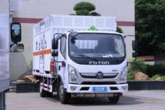 福田 奥铃新捷运 130马力 4X2 4.1米易燃气体厢式运输车(顺肇牌)(SZP5041XRQBJ4)
