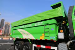 一汽解放 新J6P重卡 440马力 6X4 5.6米LNG渣土自卸车(国六)(CA3250P66M25L1T1E6)