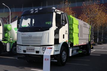 一汽解放 J6L 220马力 4X2 扫路车(中联牌)(法士特)(ZBH5180TXSCAE6)