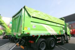 一汽解放 新J6P重卡 440马力 8X4 5.6米LNG渣土自卸车(国六)(CA3310P66M25L1T4E6)