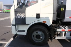 一汽解放底盘&nbsp;垃圾运输车外观图片