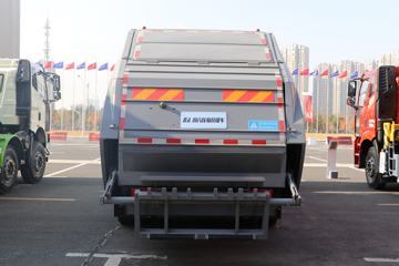 一汽解放底盘&nbsp;垃圾运输车外观图片