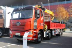 一汽解放 新J6P 360马力 8X4 随车吊(CA5310JSQP66K2L6T4E6)