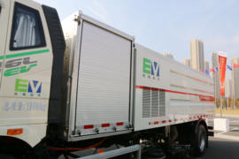 一汽解放底盘&nbsp;扫路车上装图片