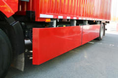 解放 J6L 4X2 18T 7.7米排半纯电动翼开启厢式物流车(CA5180XYKP62L5BEV)218kWh