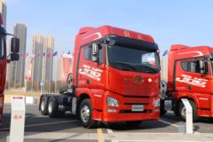 青岛解放 JH6重卡 领航版 440马力 6X4 LNG牵引车(国六)(CA4250P25K2T1NE6A80)