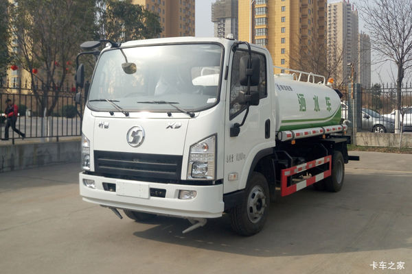 陕汽商用车 轩德X9 130马力 4X2 绿化喷洒车(SX5080GPSGP5)
