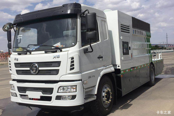 陕汽商用车 轩德X6 160马力 4X2 多功能抑尘车(SX5168TDYGP5)