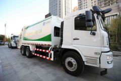 陕汽商用车 轩德X6 270马力 6X4 压缩式垃圾车(SX5250ZYSGP5444)