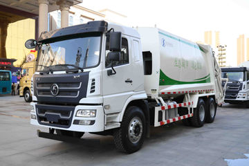 陕汽商用车 轩德X6 270马力 6X4 压缩式垃圾车(SX5250ZYSGP5444)