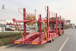 轩德X6&nbsp;中置轴车辆运输车外观图片